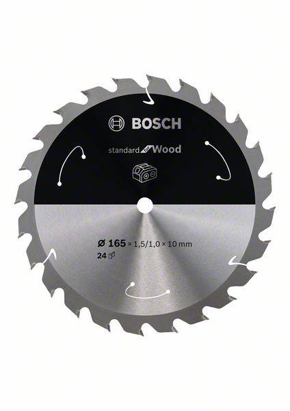 Tarcza tnąca z węglików spiekanych Bosch Accessories Bosch Power Tools 165 x 10 mm 1 szt. - obrazek 1