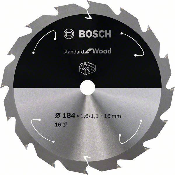 Tarcza tnąca z węglików spiekanych Bosch Accessories 2608837697 184 x 16 mm 1 szt. - obrazek 1