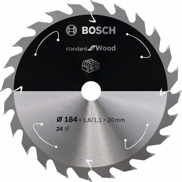 Tarcza tnąca z węglików spiekanych Bosch Accessories 2608837702 184 x 20 mm 1 szt. - obrazek 1