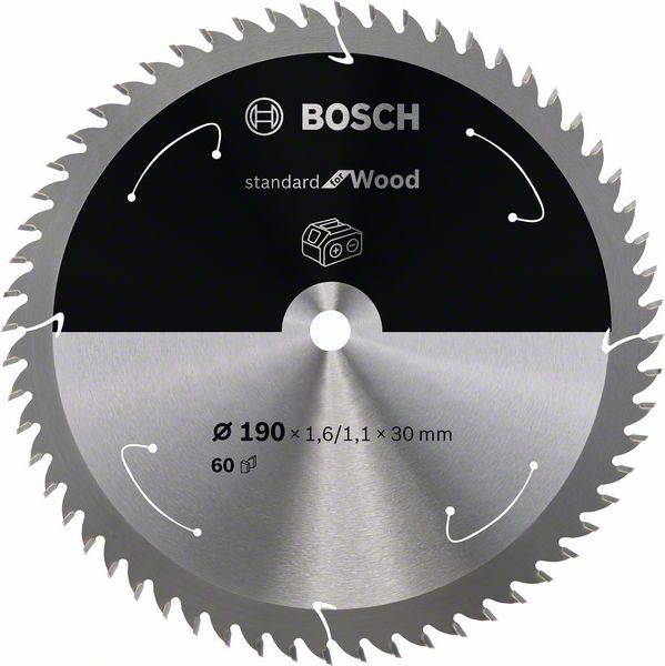 Tarcza tnąca z węglików spiekanych Bosch Accessories 2608837711 190 x 30 mm 1 szt. - obrazek 1