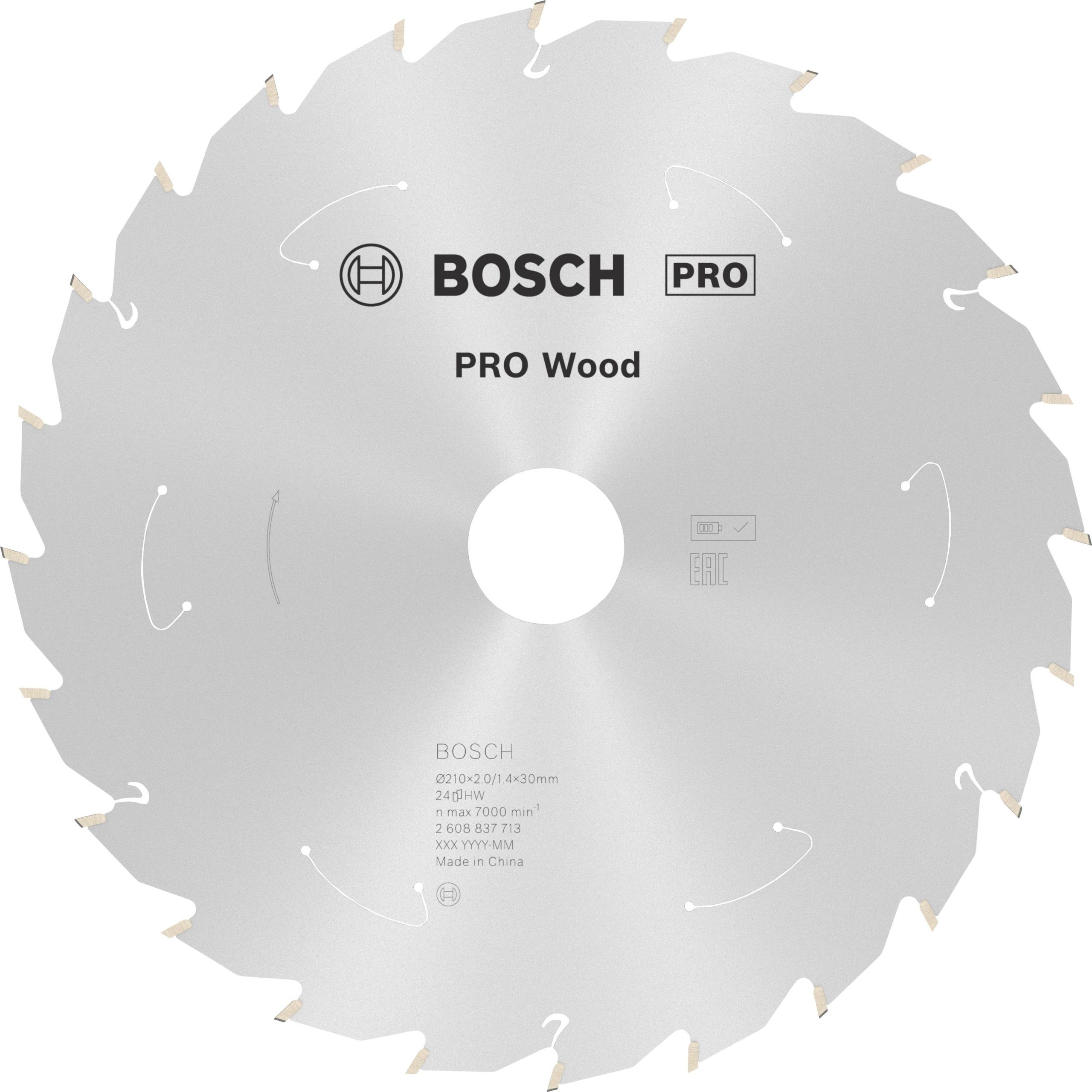 Tarcza tnąca z węglików spiekanych Bosch Accessories Bosch Power Tools 210 x 30 mm 1 szt. - obrazek 1