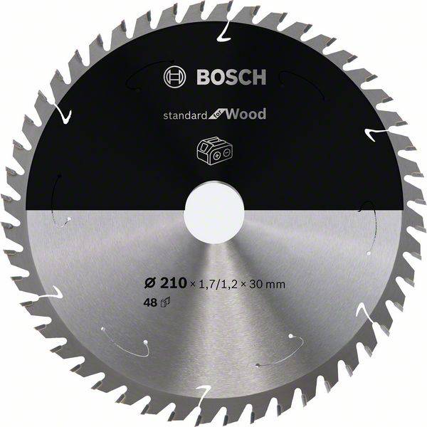 Tarcza tnąca z węglików spiekanych Bosch Accessories 2608837714 210 x 30 mm 1 szt. - obrazek 1