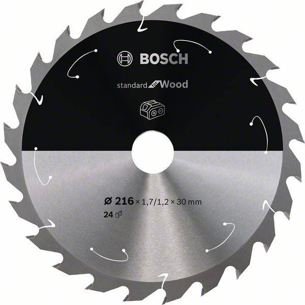 Tarcza tnąca z węglików spiekanych Bosch Accessories 2608837724 216 x 30 mm 1 szt. - obrazek 1