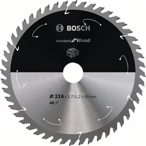 Tarcza tnąca z węglików spiekanych Bosch Accessories 2608837726 216 x 30 mm 1 szt. - obrazek 1