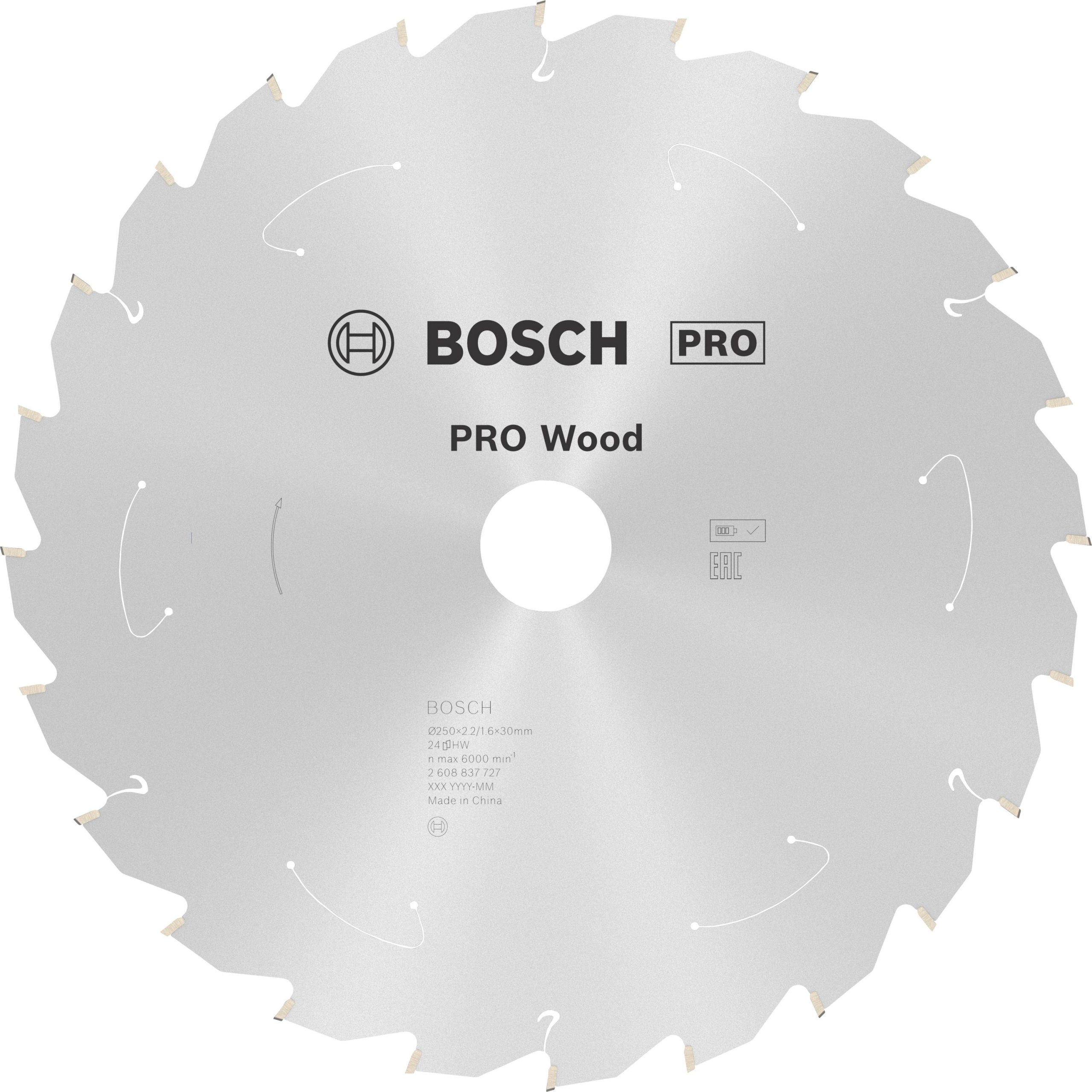 Tarcza tnąca z węglików spiekanych Bosch Accessories 2608837727 250 x 30 mm 1 szt. - obrazek 1