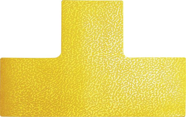 Durable 170004 Oznaczenie miejsca w kształcie -T- signal yellow 10 szt. (D x S x W) 150 x 50 x 0.7 mm