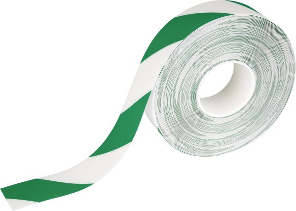Durable 1726131 OPASKA DO OZNAKOWANIA POZIOMEGO DURALINE STRONG 2 COLOURS signal white, zielony 1 szt. (D x S) 30 m x 50