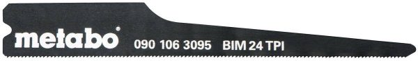Brzeszczoty 24 zębów (10 sztuk) Metabo 0901063095 10 szt.