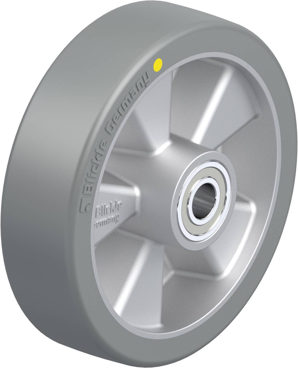 Blickle 845598 ALTH 151/15K-AS Koło z tworzywa sztucznego Średnica koła: 150 mm Maksymalne obciążenie: 400 kg 1 szt. - obrazek 1