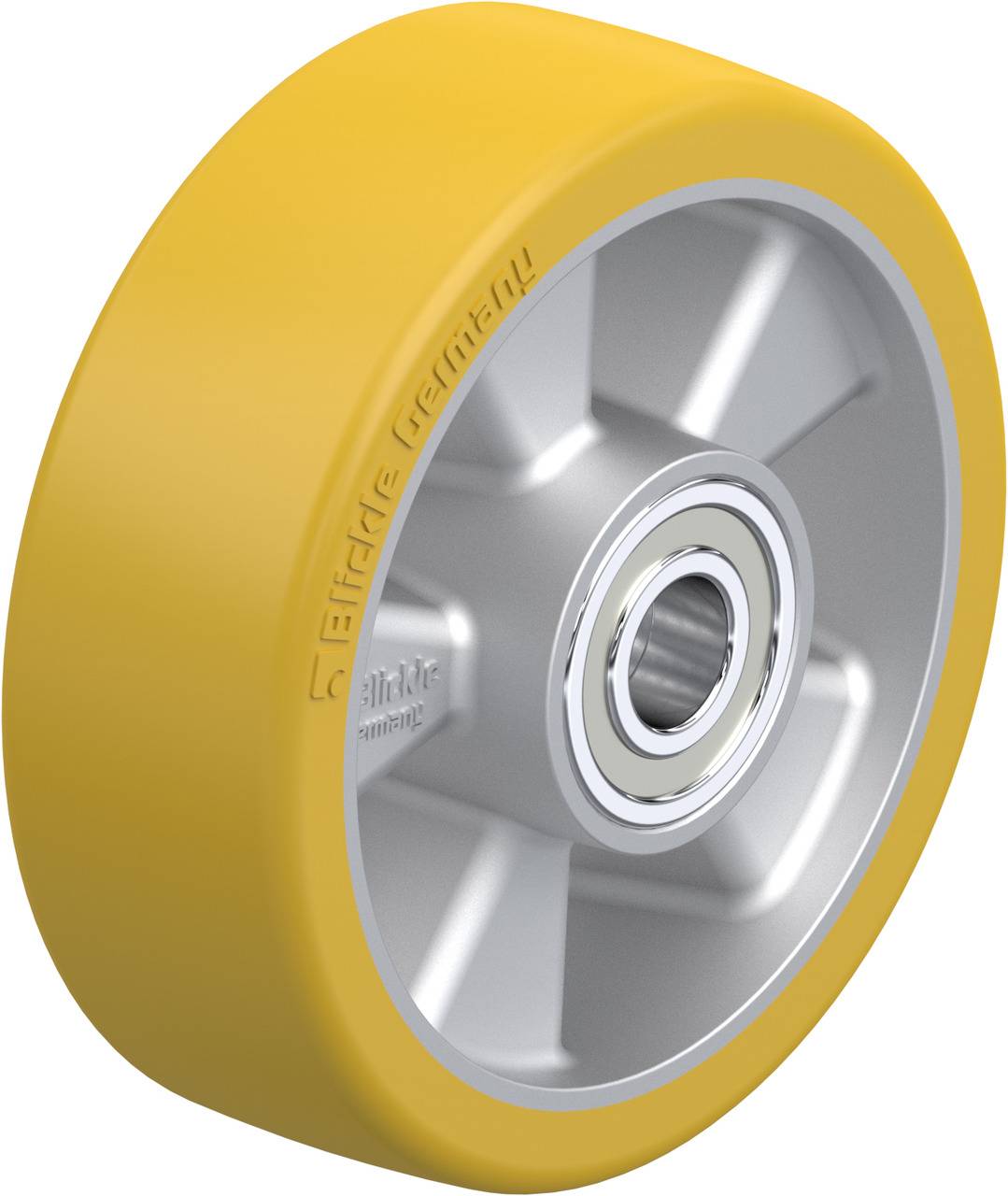 Blickle 284513 ALTH 150/20K Koło z tworzywa sztucznego Średnica koła: 150 mm Maksymalne obciążenie: 650 kg 1 szt. - obrazek 1