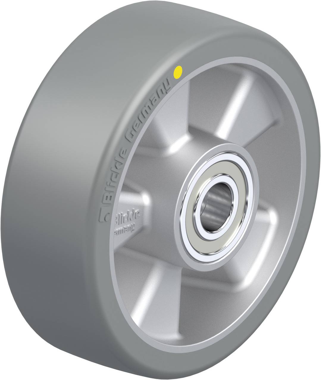 Blickle 593020 ALTH 150/20K-AS Koło z tworzywa sztucznego Średnica koła: 150 mm Maksymalne obciążenie: 650 kg 1 szt. - obrazek 1