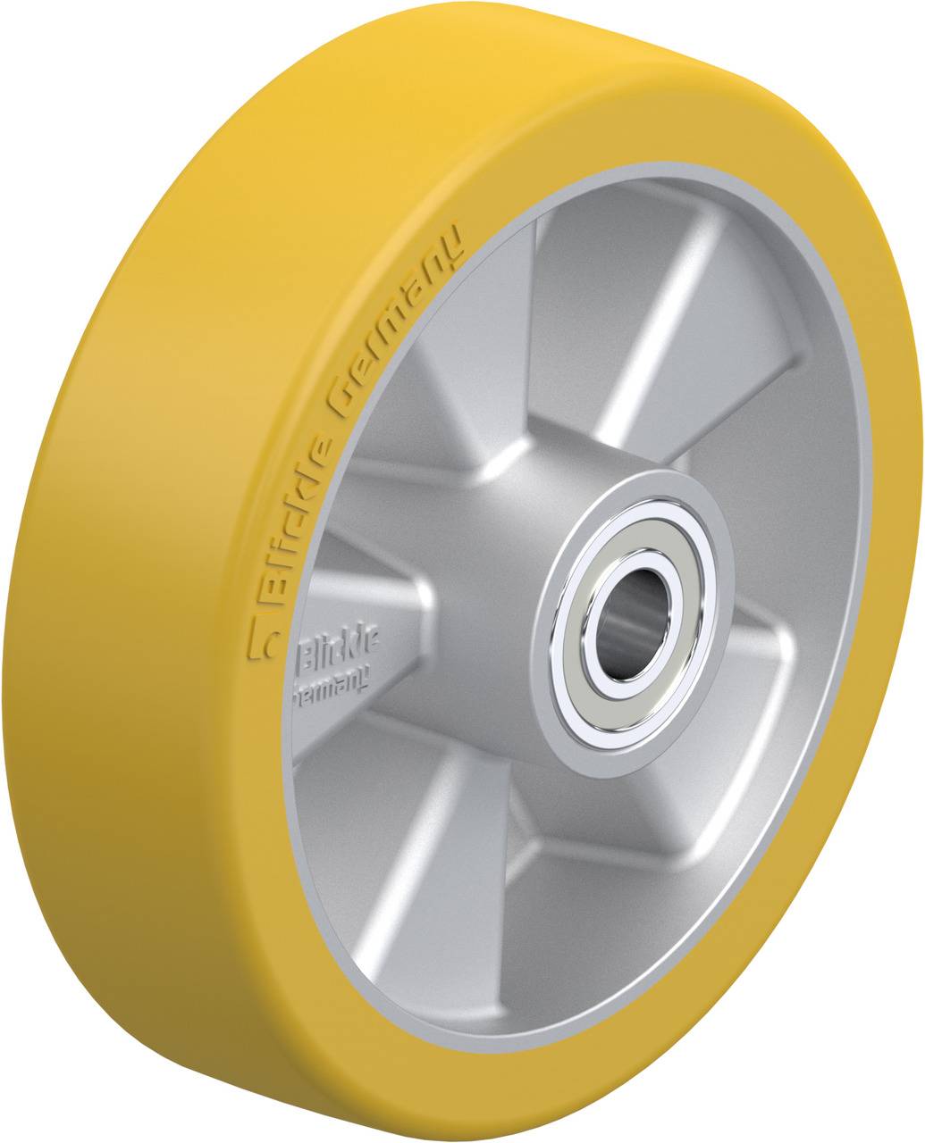 Blickle 752747 ALTH 151/15K Koło z tworzywa sztucznego Średnica koła: 150 mm Maksymalne obciążenie: 400 kg 1 szt. - obrazek 1