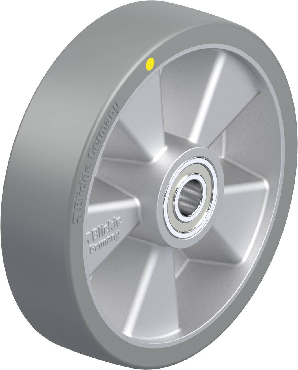 Blickle 558668 ALTH 200/20K-AS Koło z tworzywa sztucznego Średnica koła: 200 mm Maksymalne obciążenie: 800 kg 1 szt. - obrazek 1
