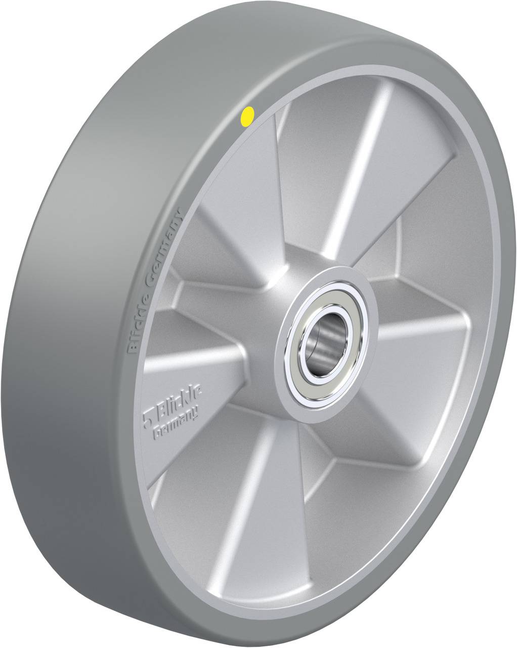 Blickle 564914 ALTH 250/25K-AS Koło z tworzywa sztucznego Średnica koła: 250 mm Maksymalne obciążenie: 1000 kg 1 szt. - obrazek 1