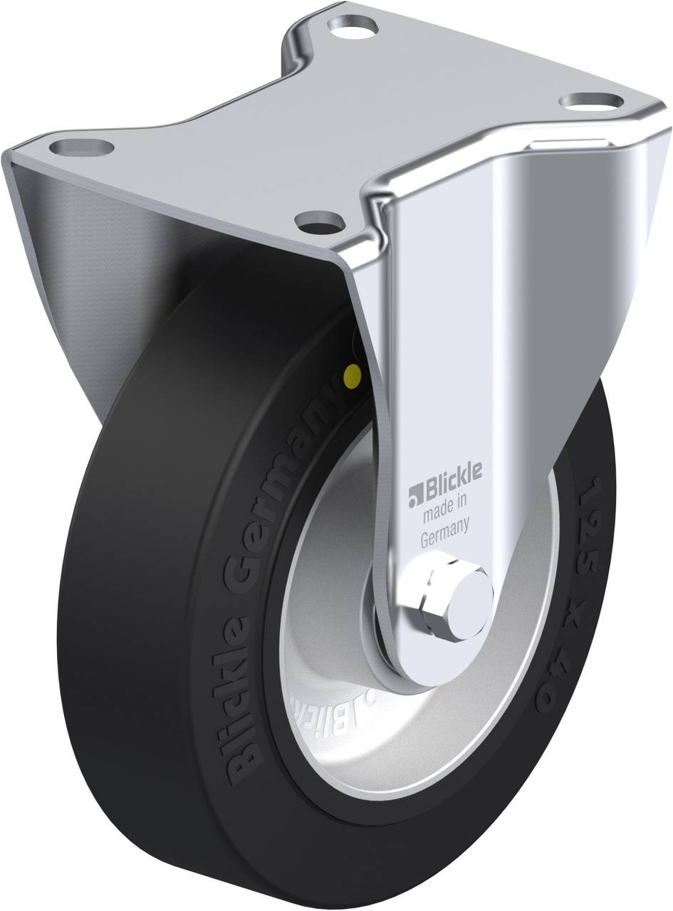 Blickle 646232 B-ALEV 125K-EL Rolka nieprowadząca Średnica koła: 125 mm Maksymalne obciążenie: 250 kg 1 szt. - obrazek 1