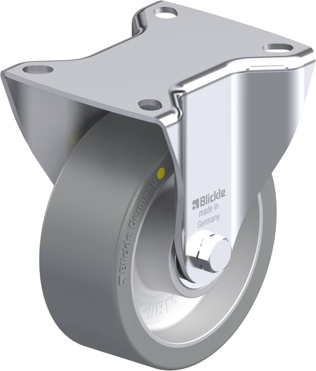 Blickle 701797 B-ALTH 100K-AS Rolka nieprowadząca Średnica koła: 100 mm Maksymalne obciążenie: 250 kg 1 szt. - obrazek 1