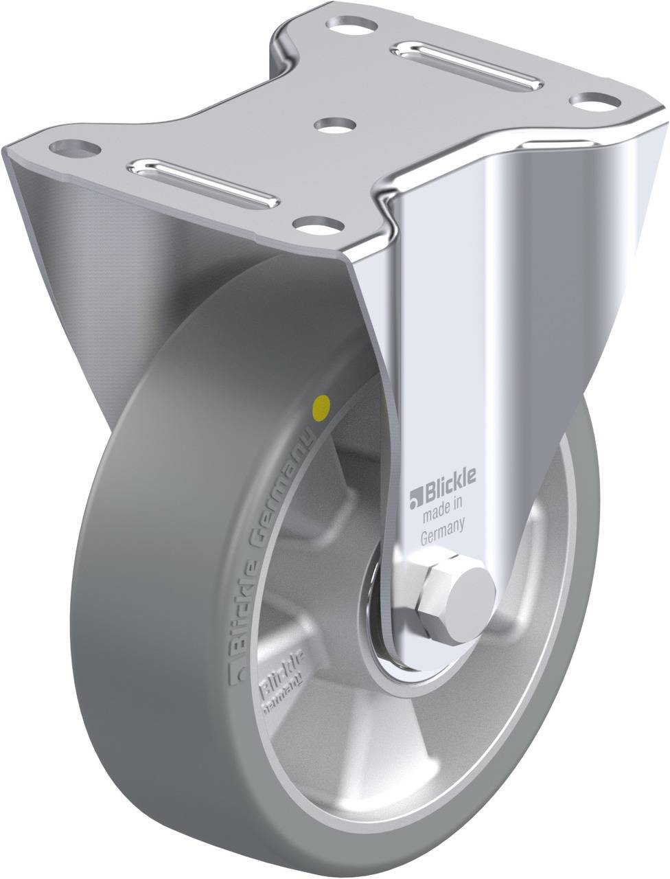 Blickle 656850 B-ALTH 150K-AS Rolka nieprowadząca Średnica koła: 150 mm Maksymalne obciążenie: 400 kg 1 szt. - obrazek 1