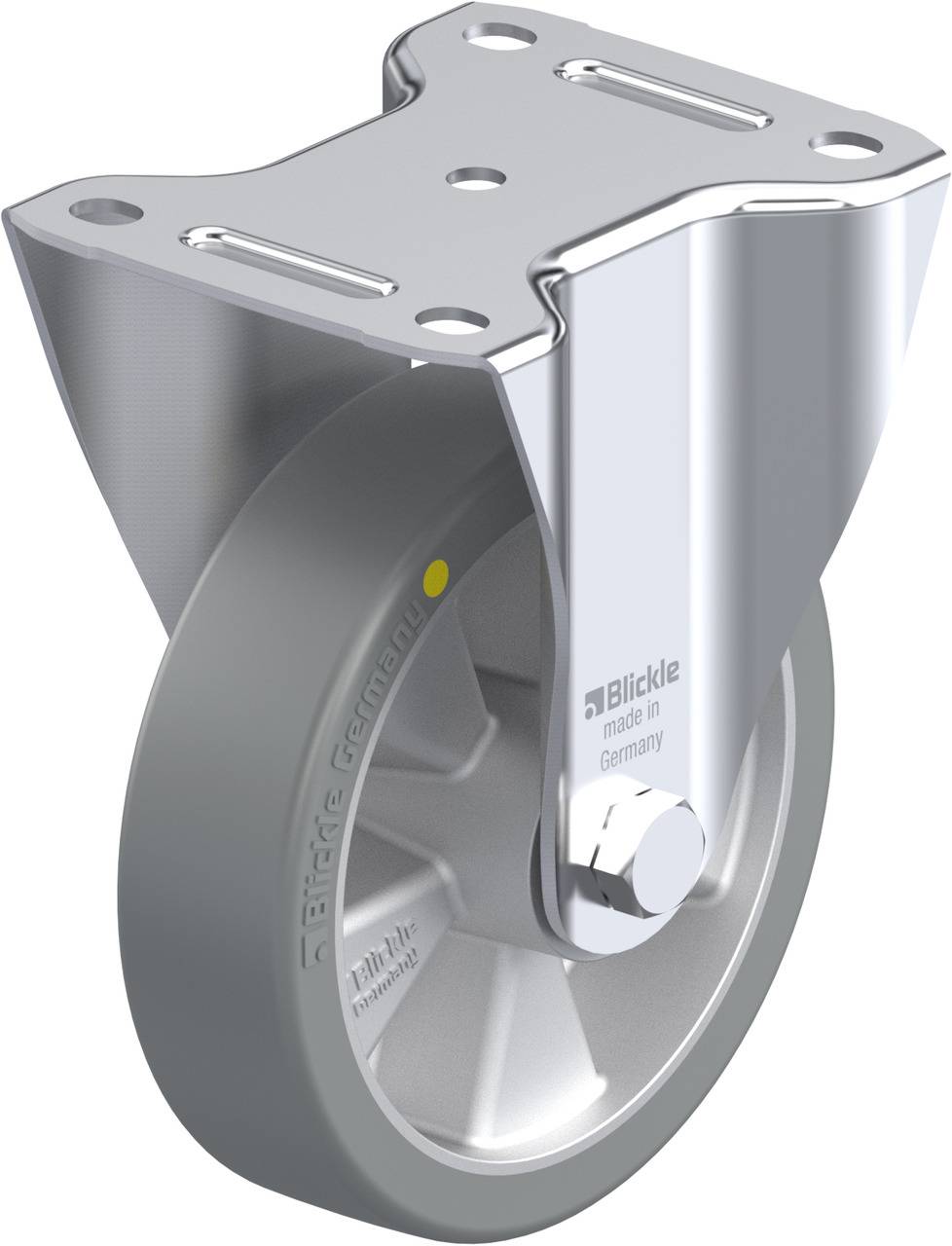 Blickle 852481 B-ALTH 151K-AS Rolka nieprowadząca Średnica koła: 150 mm Maksymalne obciążenie: 400 kg 1 szt. - obrazek 1