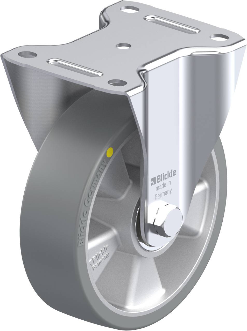 Blickle 638635 B-ALTH 160K-AS Rolka nieprowadząca Średnica koła: 160 mm Maksymalne obciążenie: 400 kg 1 szt. - obrazek 1