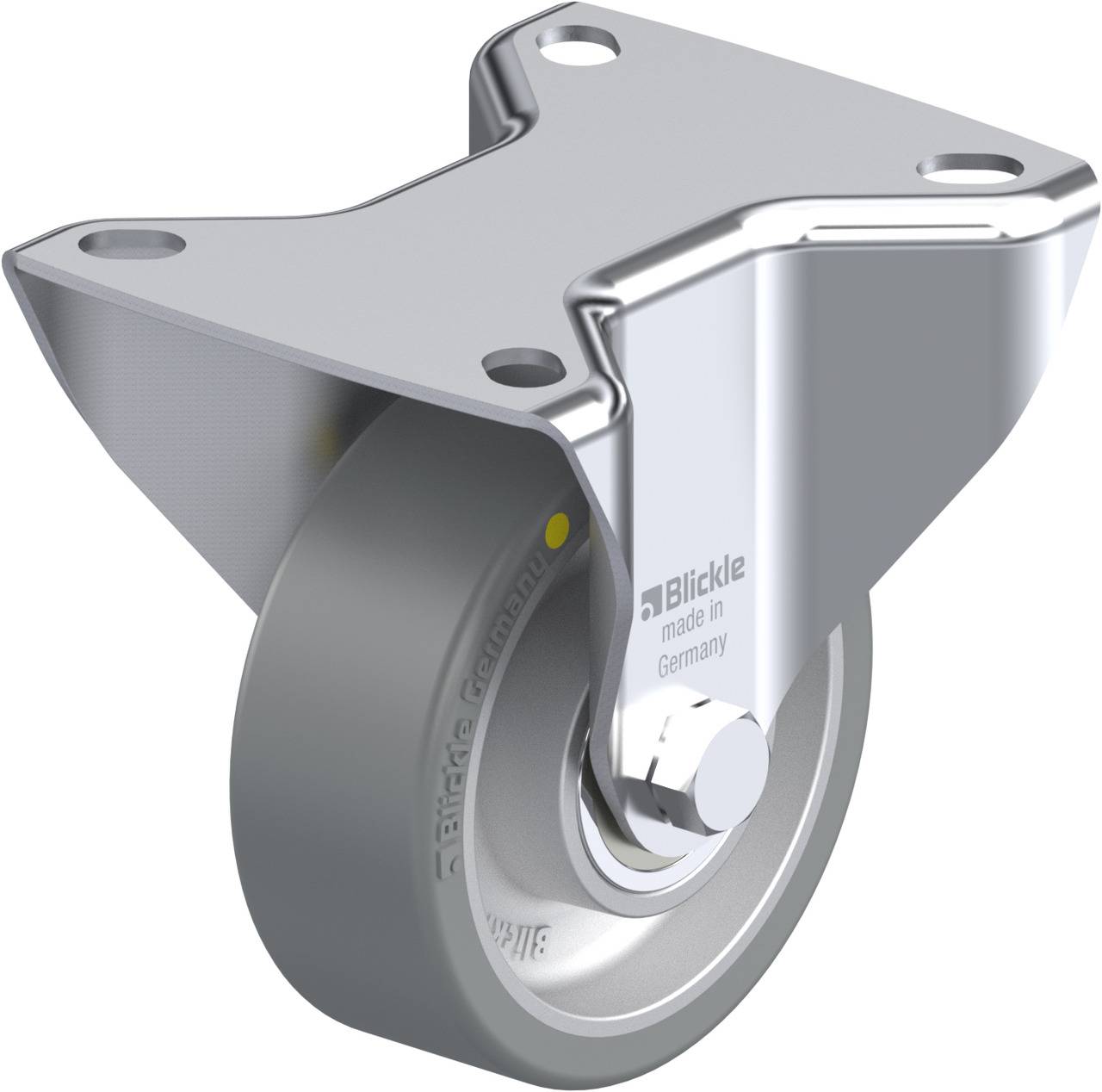 Blickle 661140 B-ALTH 80K-AS Rolka nieprowadząca Średnica koła: 80 mm Maksymalne obciążenie: 200 kg 1 szt. - obrazek 1