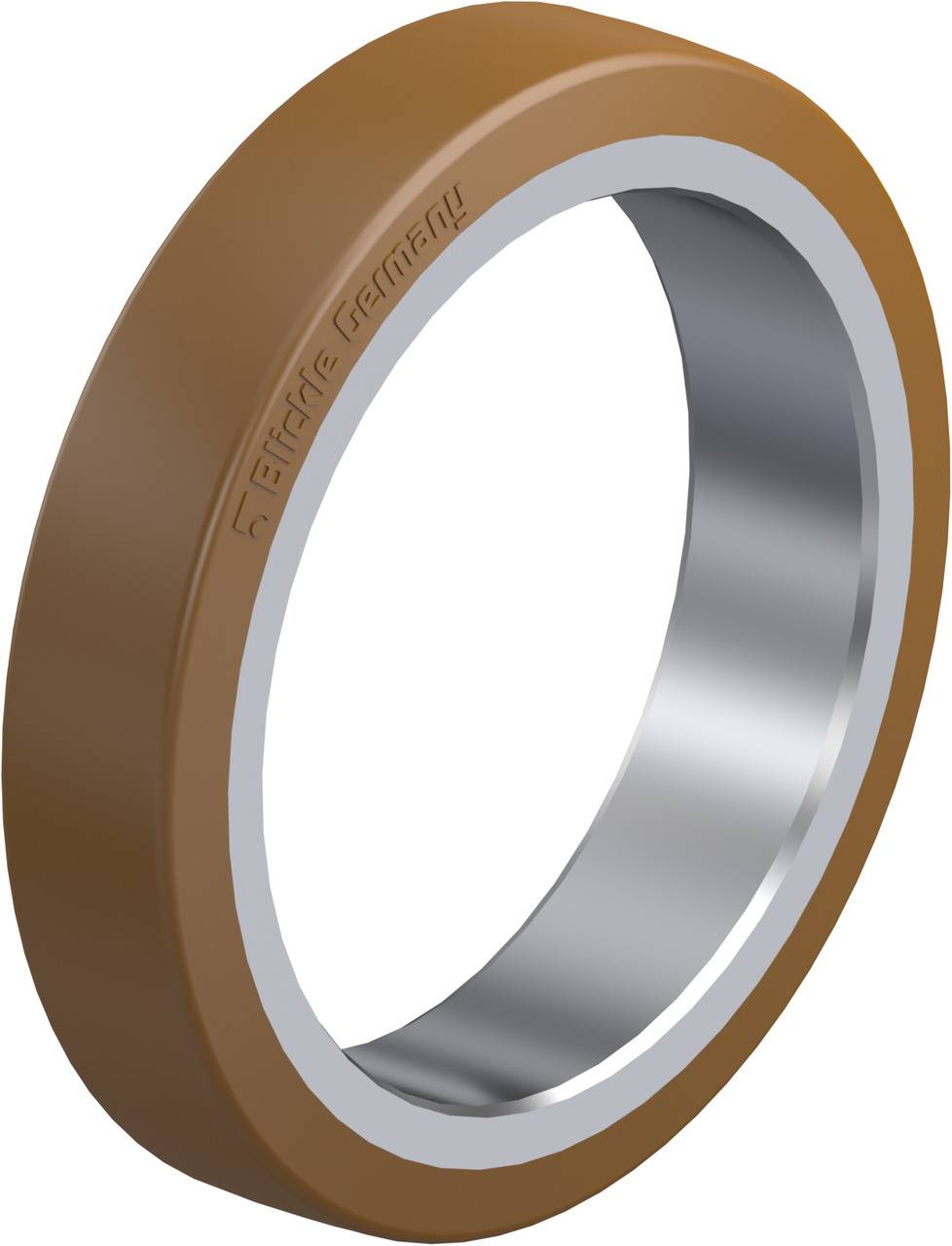 Blickle 755728 BB 250x50/190 Bandaż Średnica koła: 250 mm Maksymalne obciążenie: 1200 kg 1 szt. - obrazek 1