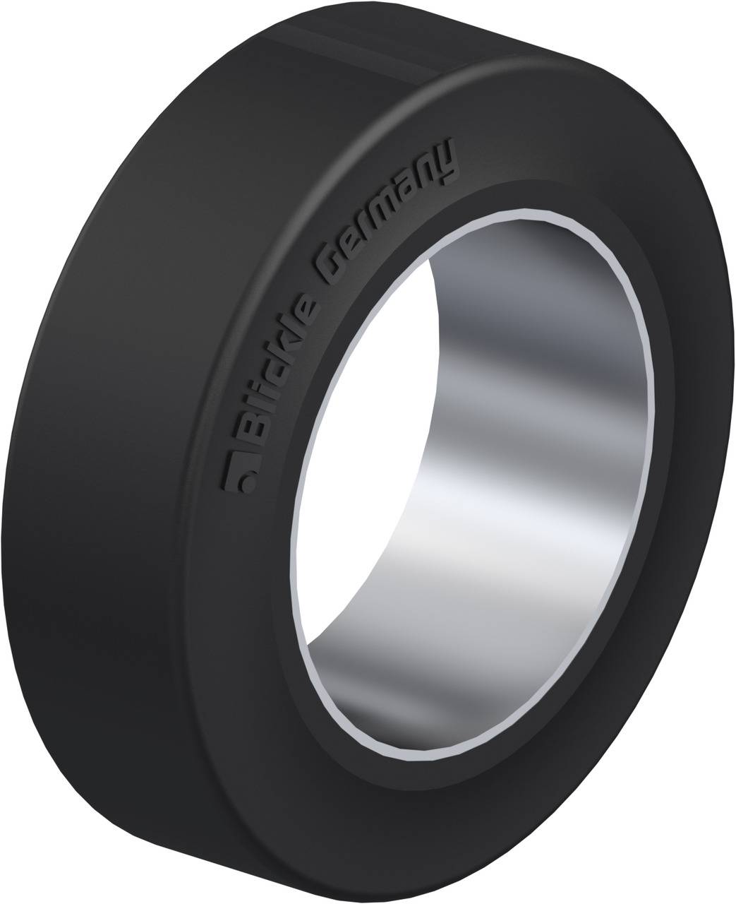 Blickle 320887 BEV 160x50/100-ZST Bandaż Średnica koła: 160 mm Maksymalne obciążenie: 300 kg 1 szt. - obrazek 1