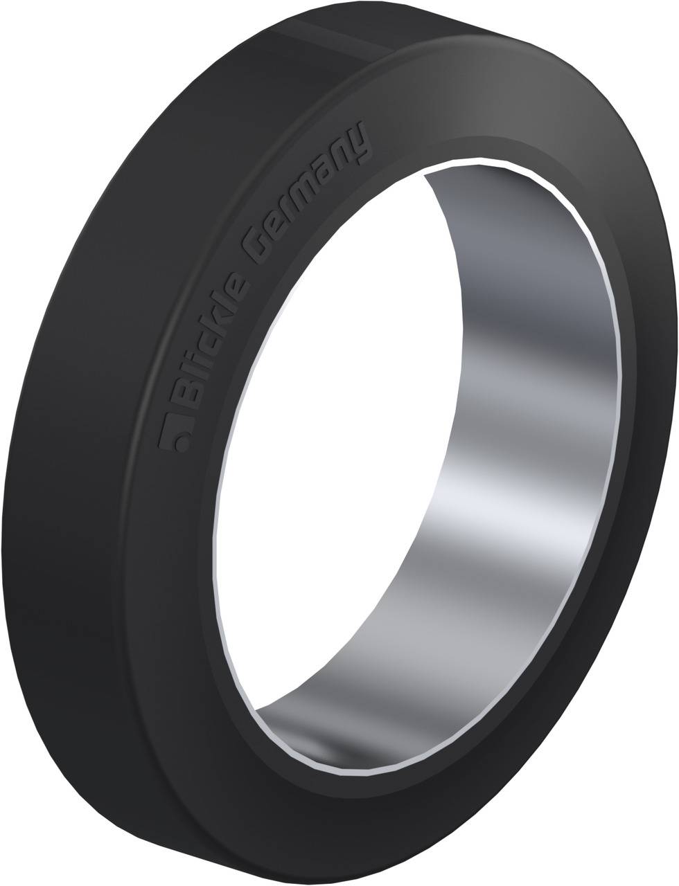 Blickle 285809 BEV 520x120/370-ZST Bandaż Średnica koła: 520 mm Maksymalne obciążenie: 2150 kg 1 szt. - obrazek 1