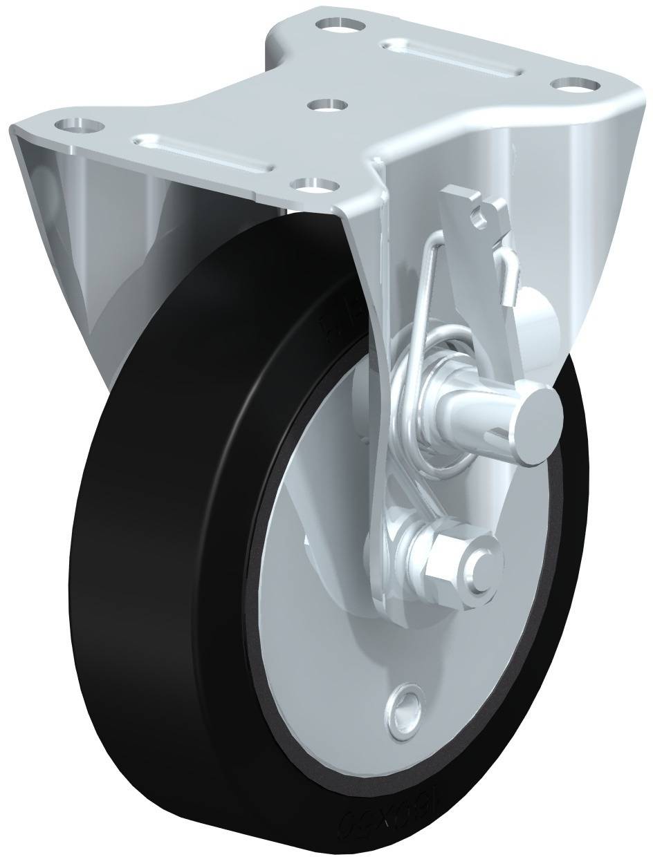 Blickle 842746 B-GEV 160K-TML Rolka nieprowadząca Średnica koła: 160 mm Maksymalne obciążenie: 450 kg 1 szt. - obrazek 1