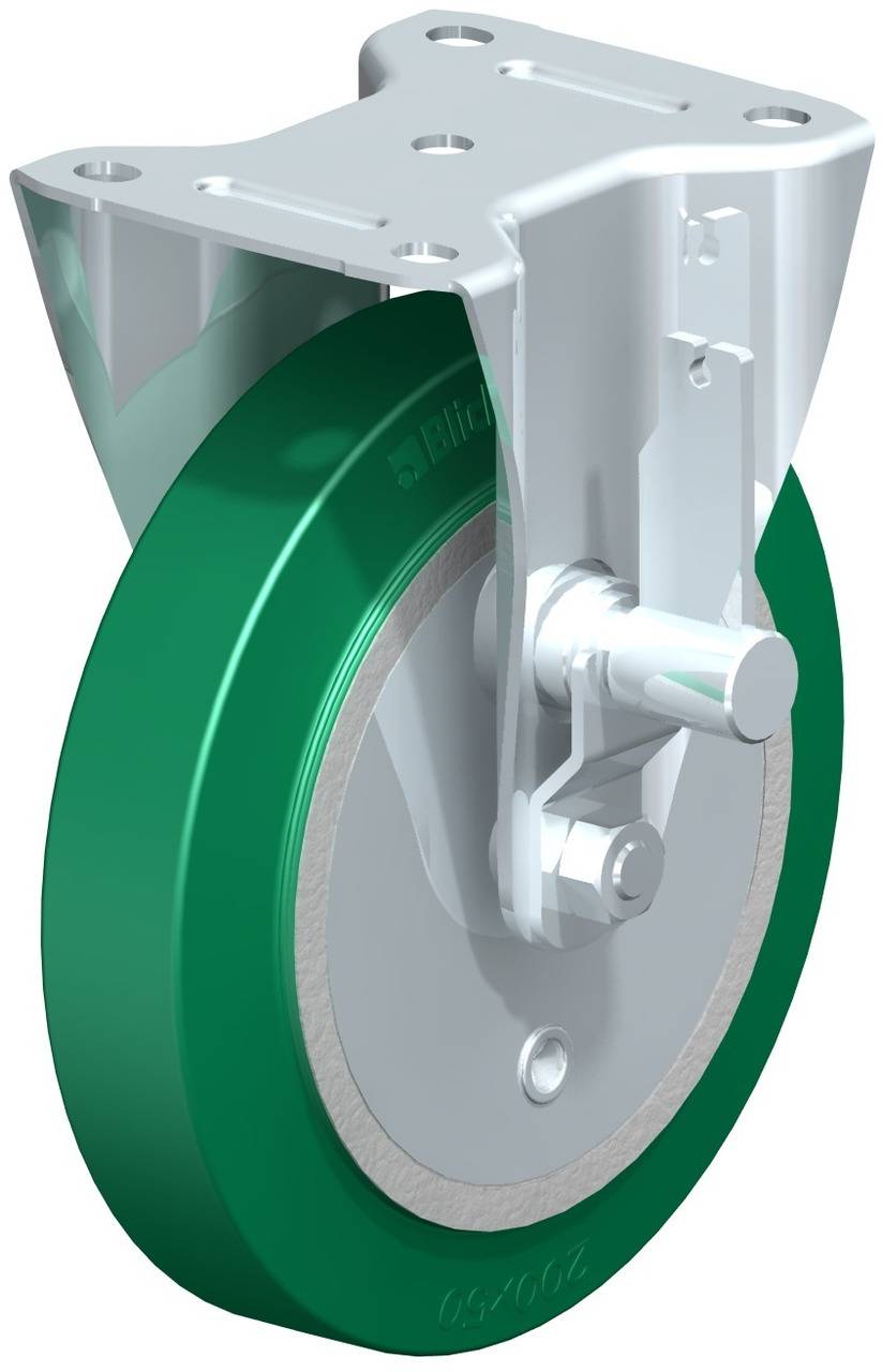 Blickle 842753 B-GST 200K-TB Rolka nieprowadząca Średnica koła: 200 mm Maksymalne obciążenie: 600 kg 1 szt. - obrazek 1