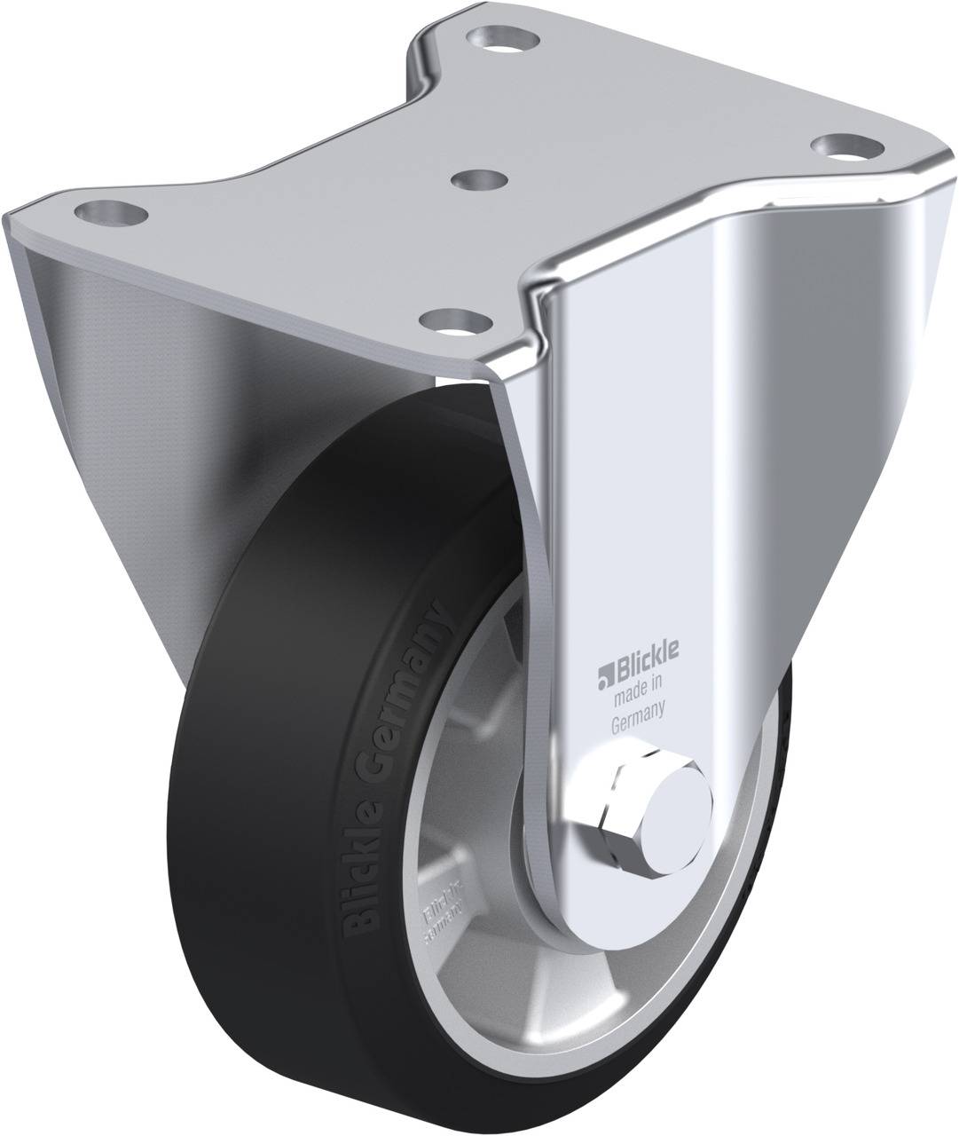 Blickle 578575 BH-ALEV 127K Rolka nieprowadząca Średnica koła: 125 mm Maksymalne obciążenie: 300 kg 1 szt. - obrazek 1