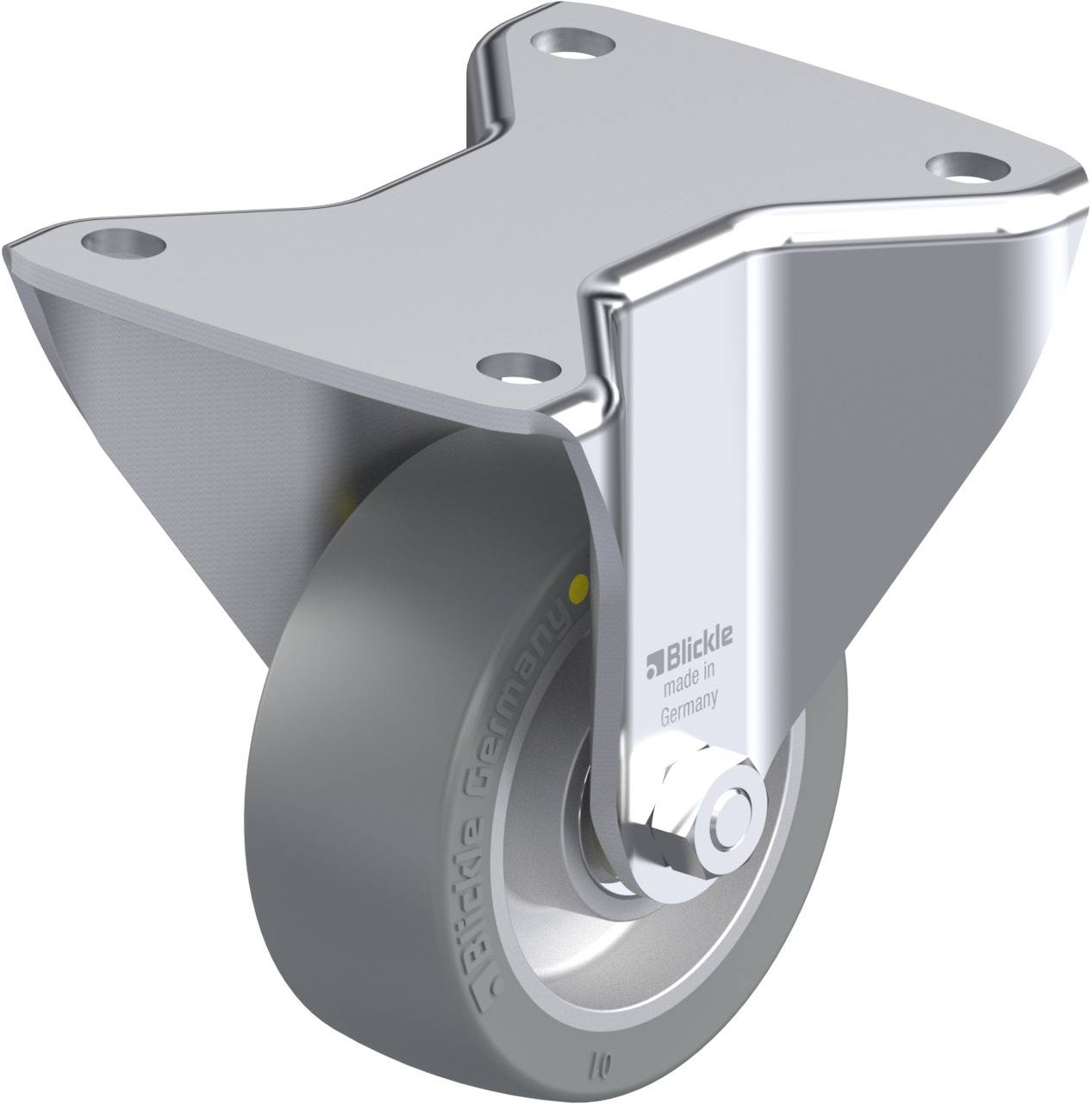 Blickle 852523 BH-ALTH 101K-3-AS Rolka nieprowadząca Średnica koła: 100 mm Maksymalne obciążenie: 420 kg 1 szt. - obrazek 1