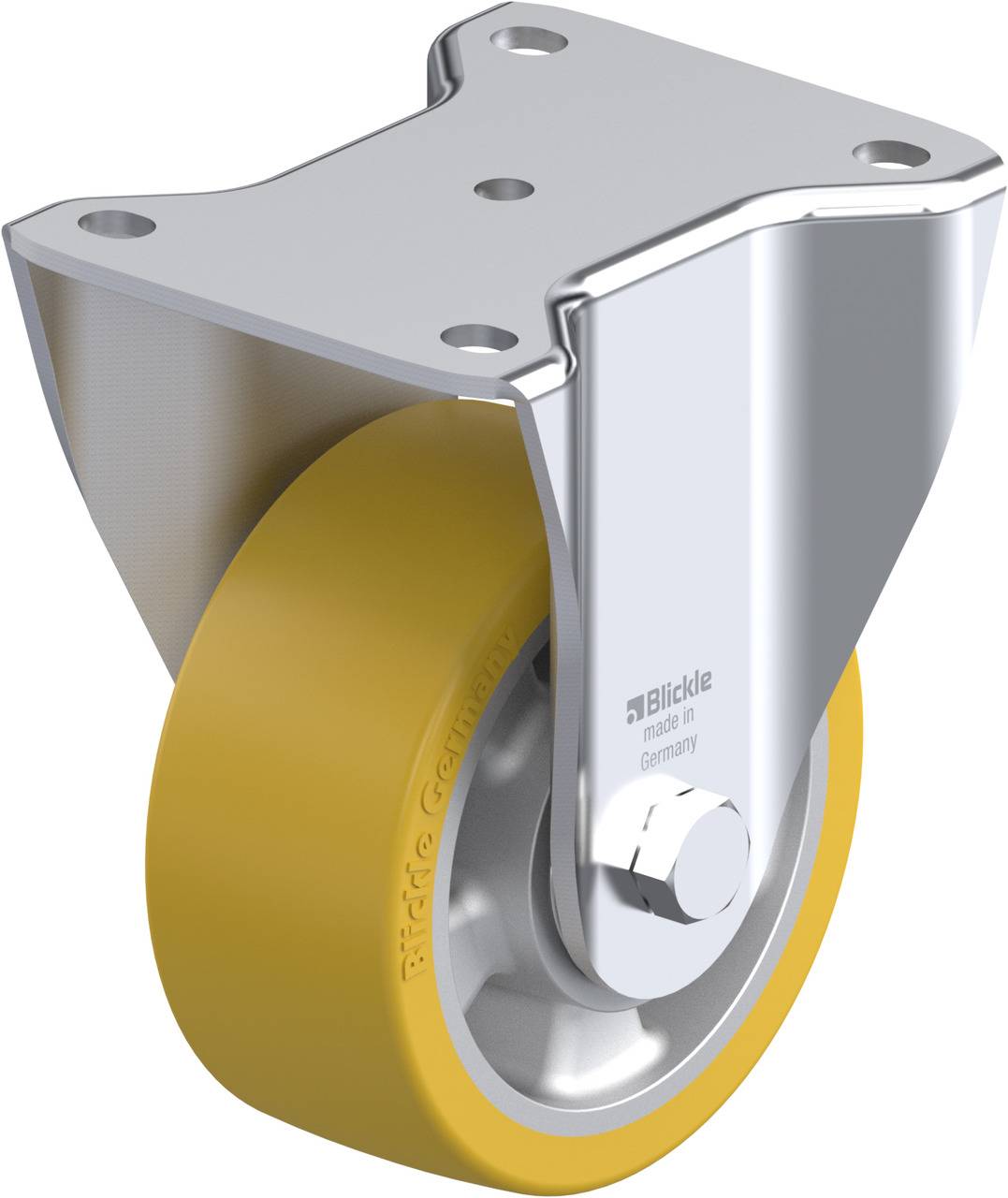 Blickle 436717 BH-ALTH 127K Rolka nieprowadząca Średnica koła: 125 mm Maksymalne obciążenie: 750 kg 1 szt. - obrazek 1
