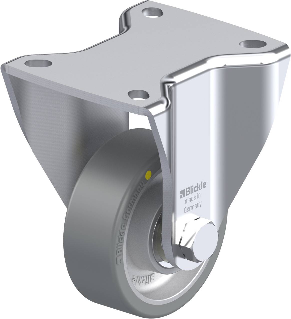 Blickle 852521 BH-ALTH 80K-AS Rolka nieprowadząca Średnica koła: 80 mm Maksymalne obciążenie: 200 kg 1 szt. - obrazek 1