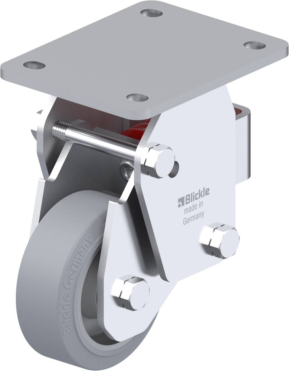 Blickle 749185 BHF-ALEV 100K-3-SG Sprężynowe kółko stałe Średnica koła: 100 mm Maksymalne obciążenie: 200 kg 1 szt. - obrazek 1