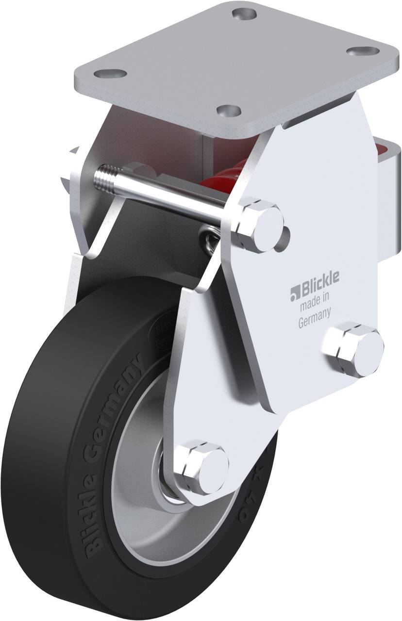Blickle 605733 BHF-ALEV 125K-1 Sprężynowe kółko stałe Średnica koła: 125 mm Maksymalne obciążenie: 250 kg 1 szt. - obrazek 1