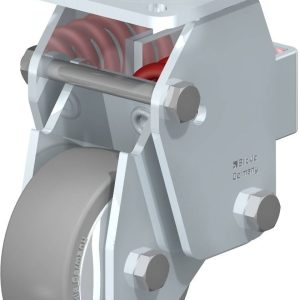 Blickle 853743 BHF-ALTH 101K-1-AS-FA Sprężynowe kółko stałe Średnica koła: 100 mm Maksymalne obciążenie: 350 kg 1 szt.