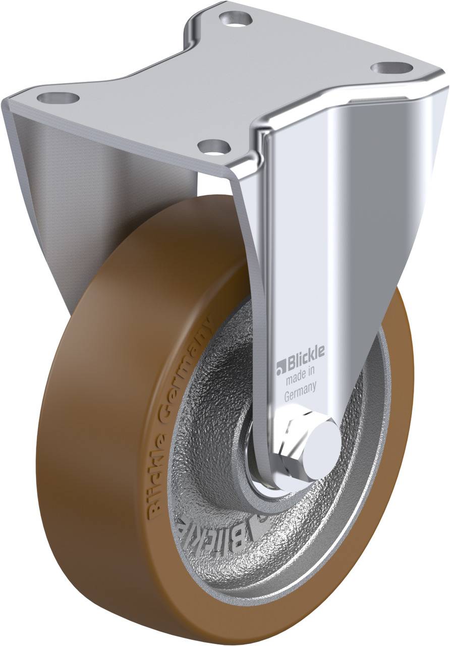 Blickle 742252 BH-GB 125K-1 Rolka nieprowadząca Średnica koła: 125 mm Maksymalne obciążenie: 550 kg 1 szt. - obrazek 1