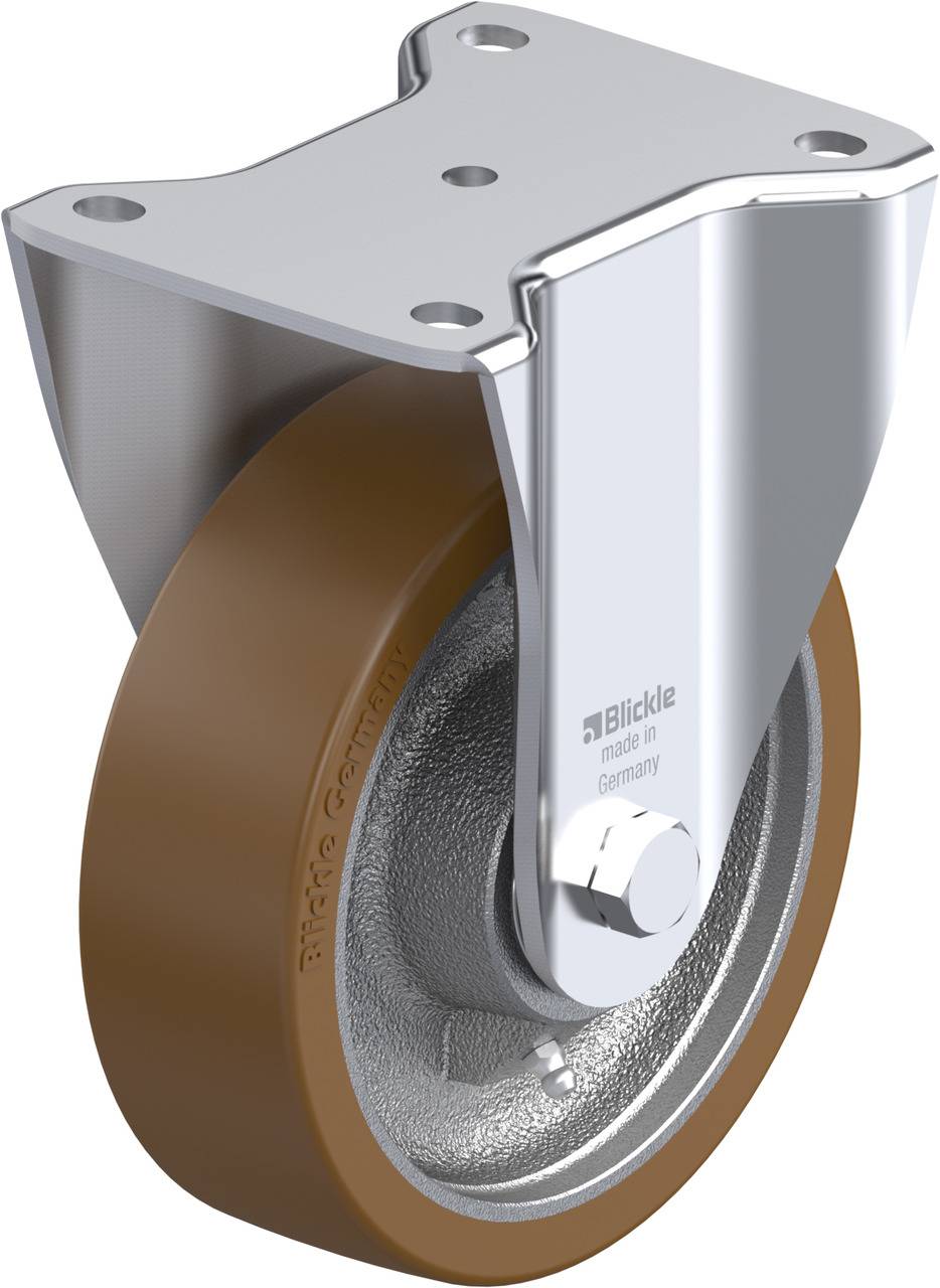 Blickle 742256 BH-GB 160K Rolka nieprowadząca Średnica koła: 160 mm Maksymalne obciążenie: 800 kg 1 szt. - obrazek 1