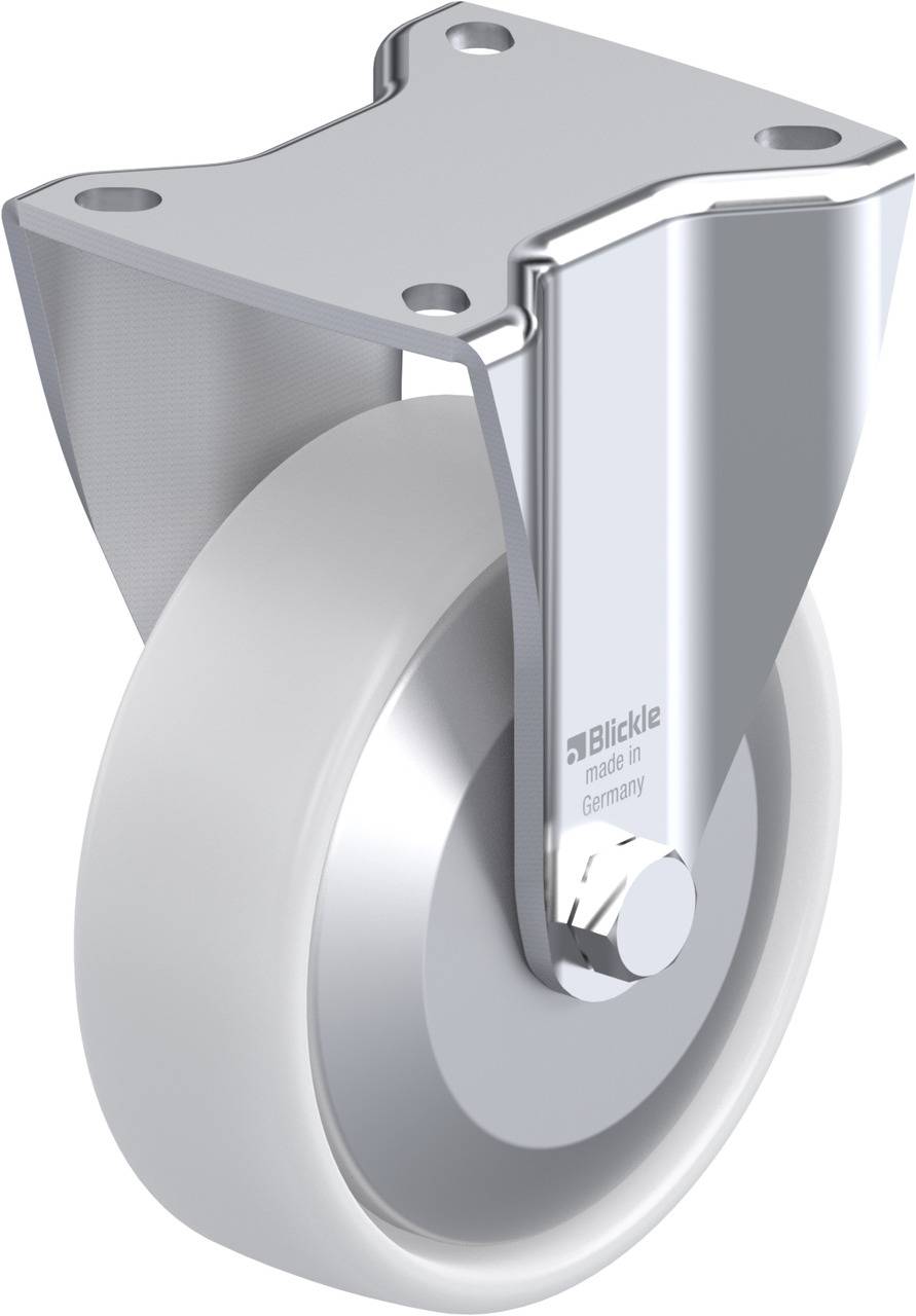 Blickle 749134 BH-PO 125G-1-FA Rolka nieprowadząca Średnica koła: 125 mm Maksymalne obciążenie: 300 kg 1 szt. - obrazek 1