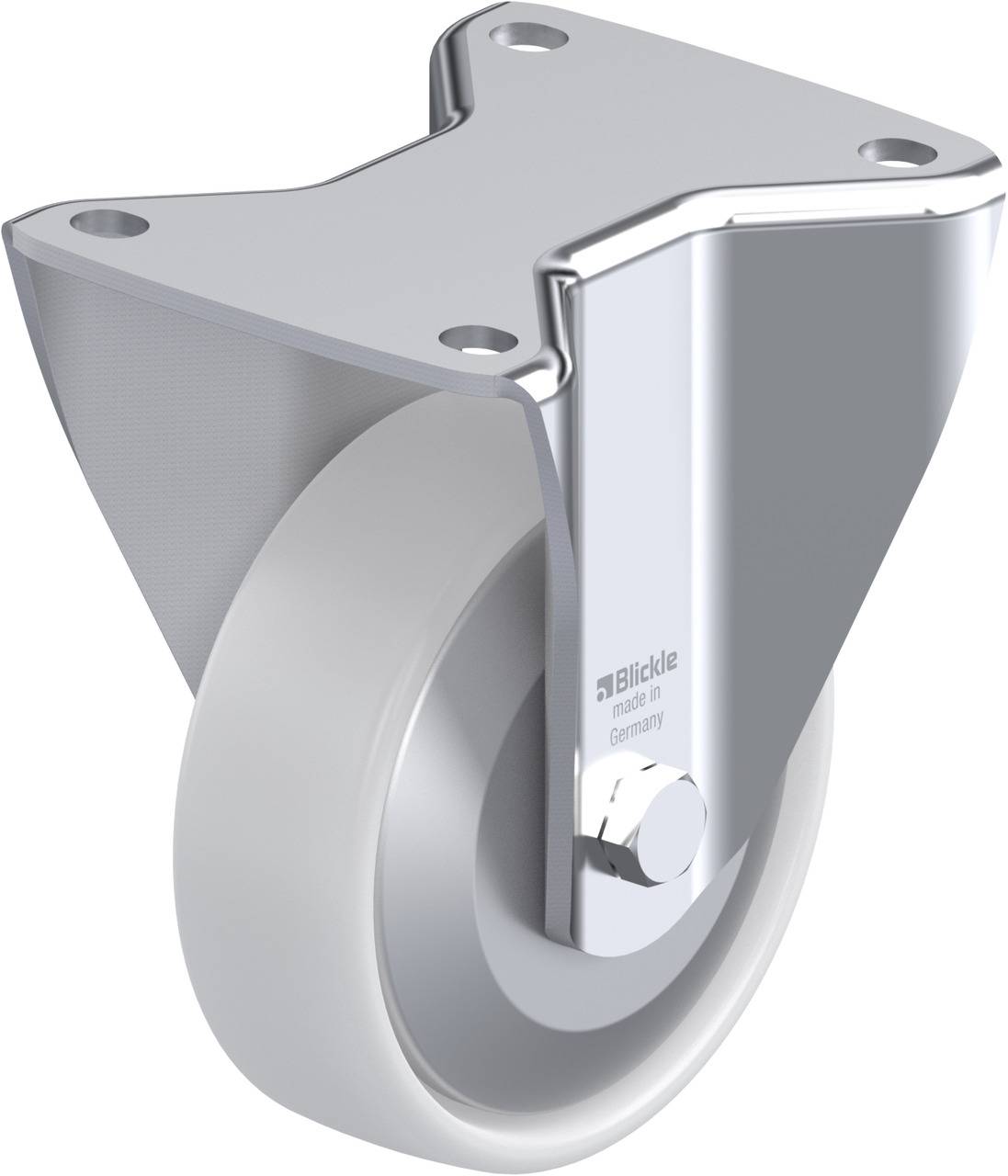 Blickle 70904 BH-PO 125G-3-FA Rolka nieprowadząca Średnica koła: 125 mm Maksymalne obciążenie: 300 kg 1 szt. - obrazek 1