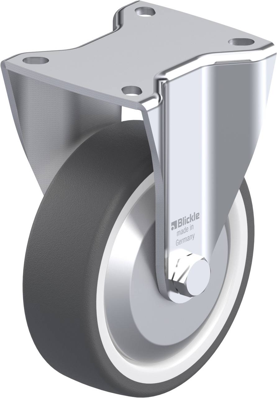 Blickle 635706 BH-POTH 125K-1-FA Rolka nieprowadząca Średnica koła: 125 mm Maksymalne obciążenie: 350 kg 1 szt. - obrazek 1