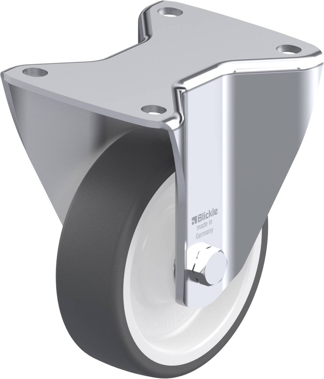Blickle 295618 BH-POTH 125K-3 Rolka nieprowadząca Średnica koła: 125 mm Maksymalne obciążenie: 350 kg 1 szt. - obrazek 1