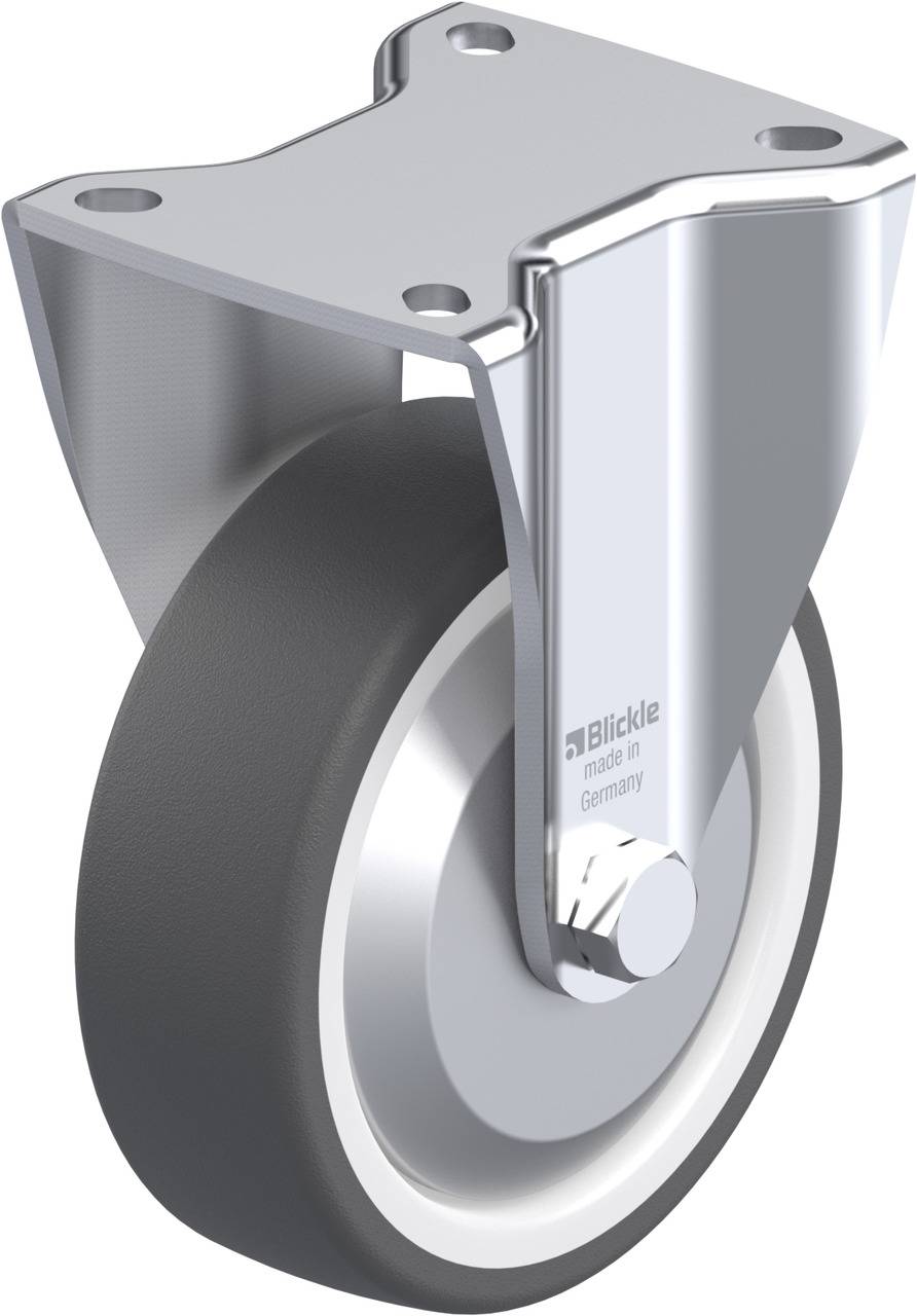 Blickle 410985 BH-POTH 125R-1-FA Rolka nieprowadząca Średnica koła: 125 mm Maksymalne obciążenie: 350 kg 1 szt. - obrazek 1