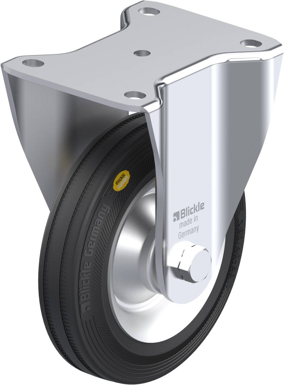 Blickle 3376 BH-RD 162R Rolka nieprowadząca Średnica koła: 160 mm Maksymalne obciążenie: 225 kg 1 szt. - obrazek 1