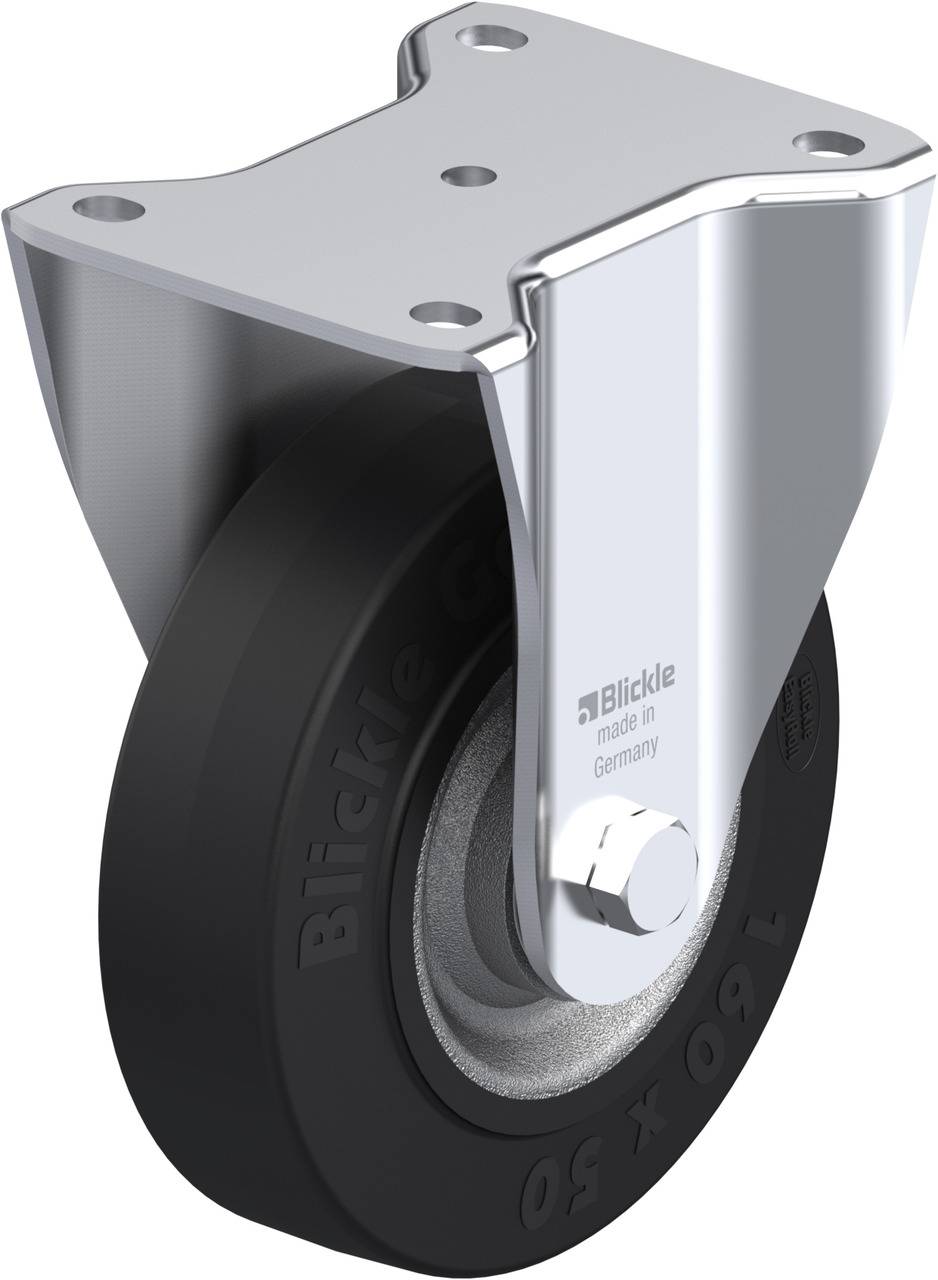 Blickle 3665 BH-SE 160K Rolka nieprowadząca Średnica koła: 160 mm Maksymalne obciążenie: 450 kg 1 szt. - obrazek 1