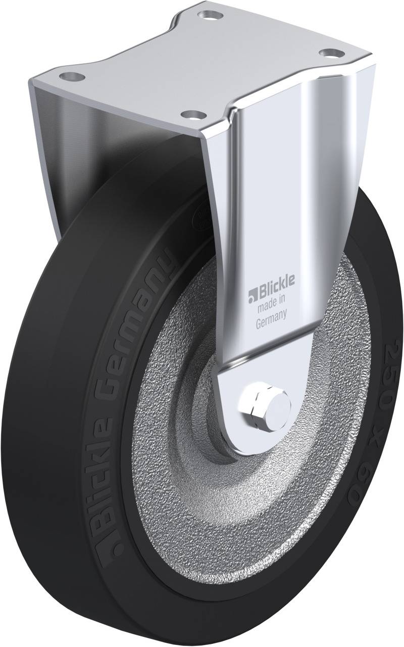 Blickle 3681 BH-SE 250K Rolka nieprowadząca Średnica koła: 250 mm Maksymalne obciążenie: 850 kg 1 szt. - obrazek 1