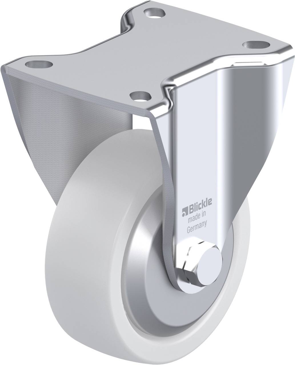 Blickle 395178 BH-SPO 100G-1-FA Rolka nieprowadząca Średnica koła: 100 mm Maksymalne obciążenie: 500 kg 1 szt. - obrazek 1