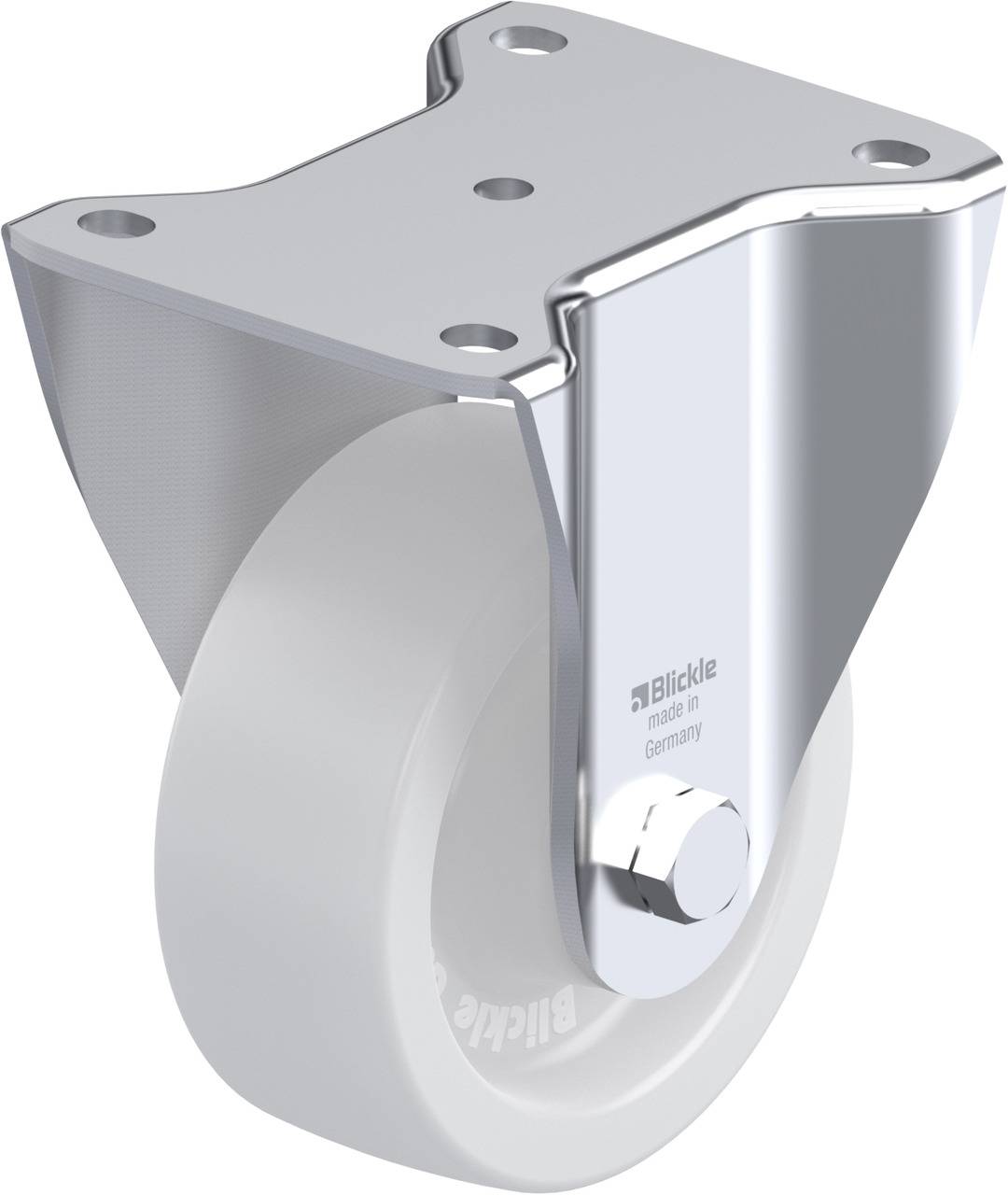 Blickle 585190 BH-SPO 127G Rolka nieprowadząca Średnica koła: 125 mm Maksymalne obciążenie: 750 kg 1 szt. - obrazek 1