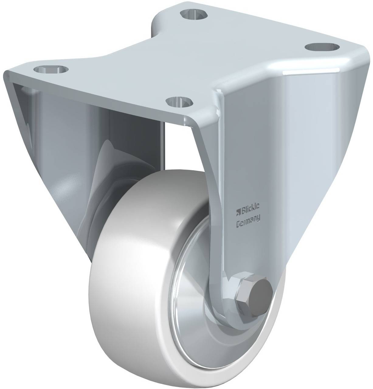Blickle 296830 BH-SPO 75G-FA Rolka nieprowadząca Średnica koła: 75 mm Maksymalne obciążenie: 300 kg 1 szt. - obrazek 1