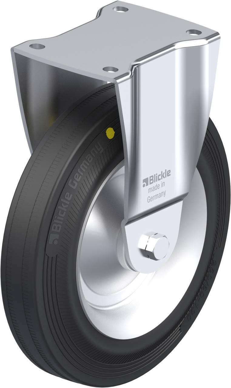 Blickle 688168 BH-V 252R-EL Rolka nieprowadząca Średnica koła: 250 mm Maksymalne obciążenie: 295 kg 1 szt. - obrazek 1
